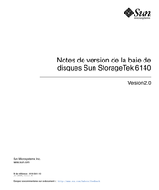Sun Microsystems StorageTek 6140 Mode D'emploi