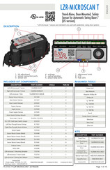 BEA LZR-MICROSCAN T Mode D'emploi