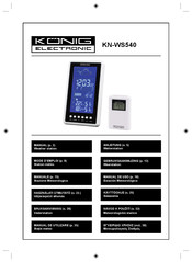 König Electronic KN-WS540 Mode D'emploi