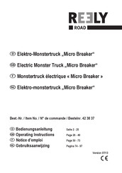 Reely ROAD Micro Breaker Notice D'emploi