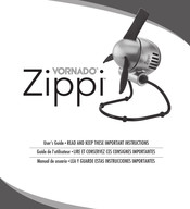 Vornado Zippi Guide De L'utilisateur