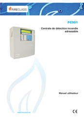 FireClass FC501-H Manuel Utilisateur