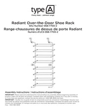 TYPE A 068-7700-2 Instructions D'assemblage