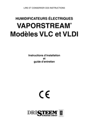 DriSteem Vaporstream VLC 4-1 Mode D'emploi