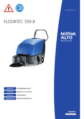 Nilfisk Alto FLOORTEC 550 B Manuel D'utilisation