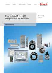 Bosch Rexroth IndraMotion MTX Instructions De Service