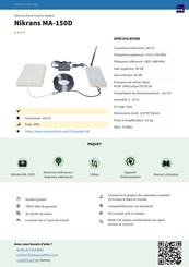 Nikrans MA-150D Guide D'installation