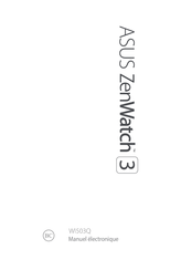 Asus ZenWatch 3 Manuel Électronique