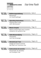 HumanTechnik lisa time flash Mode D'emploi