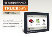 Rand McNally TND 530 LM Guide De Démarrage Rapide