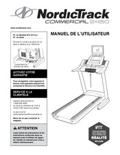 NordicTrack Commercial 2450 Manuel De L'utilisateur