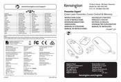 Kensington Presenter Expert M01403-DM Guide D'instructions