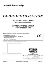 Atlantic CYTHIA Guide D'utilisation