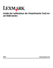 Lexmark 9500 Série Guide De L'utilisateur