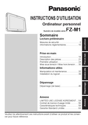Panasonic FZ-M1 Série Instructions D'utilisation