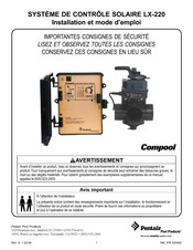 Pentair Pool Products Compool LX-220 Installation Et Mode D'emploi