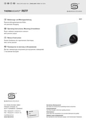 S+S Regeltechnik 1101-40C0-5001-000 Notice D'instruction