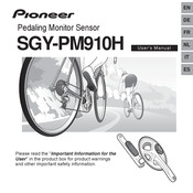 Pioneer SGY-PM910H Mode D'emploi