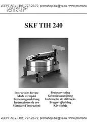Skf TIH 240 Mode D'emploi