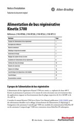 Allen-Bradley 2198-RP200 Notice D'installation