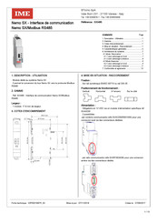 IME Nemo SXV01 Mode D'emploi