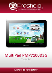 Prestigio MultiPad PMP7100D3G Manuel De L'utilisateur