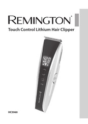 Remington Touch Control Lithium Hair Clipper HC5960 Mode D'emploi