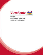 ViewSonic VP3D1 Guide De L'utilisateur