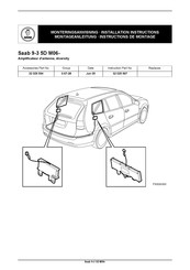 Saab 32 025 554 Instructions De Montage