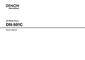 Denon DN-501C Mode D'emploi