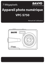 Sanyo VPC-S750 Mode D'emploi