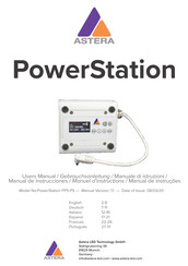 Astera PowerStation FP5-PS Manuel D'instructions