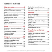 Sony Ericsson T707 Mode D'emploi