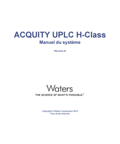 Waters ACQUITY UPLC H-Class Manuel