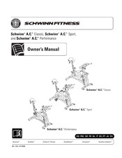 Schwinn Fitness A.C. Classic Guide D'utilisation