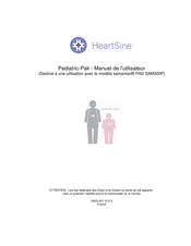 HeartSine Pediatric-Pak samaritan Pad-Pak 04 Manuel De L'utilisateur