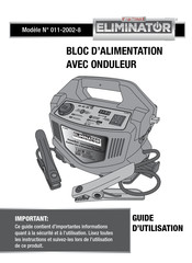 Motomaster 011-2002-8 Guide D'utilisation
