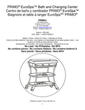 Primo EuroSpa Mode D'emploi