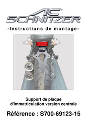 AC Schnitzer S700-69123-15 Instructions De Montage