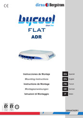 dirna Bergstrom bycool blue line FLAT ADR Instructions De Montage