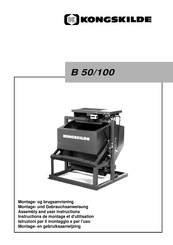 Kongskilde B 50/100 Instructions De Montage Et D'utilisation