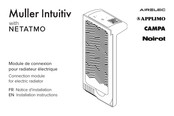 Muller Intuitiv UINEN9241AAHS Notice D'installation