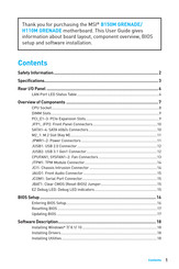 MSI B150M GRENADE Mode D'emploi
