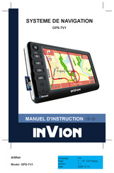 Invion GPS-7V1 Manuel D'instruction