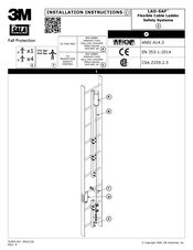 3M DBI SALA Lad-Saf Instructions D'installation