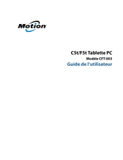 Motion F5t Guide De L'utilisateur