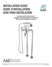 AE Bath CPTF-02-L-CR Guide D'installation
