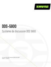 Shure DDS 5900 Mode D'emploi