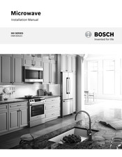 Bosch HMV3052C Manuel D'installation