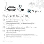 Biogents BG-Booster CO2 Manuel D'instruction